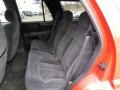 2000 Chevrolet Blazer Graphite Gray Interior Rear Seat Photo