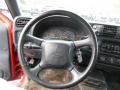 Graphite Gray 2000 Chevrolet Blazer LS 4x4 Steering Wheel