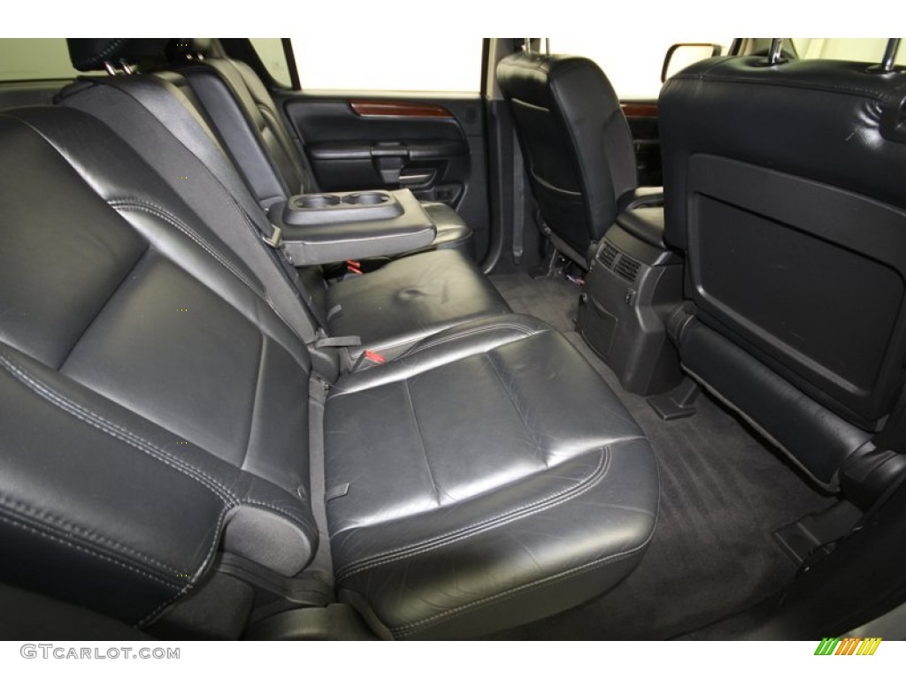 Charcoal Interior 2008 Infiniti QX 56 Photo #77213534