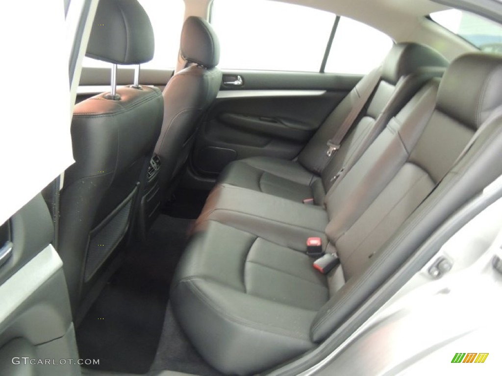 Graphite Interior 2009 Infiniti G 37 x Sedan Photo #77214834