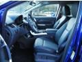 Charcoal Black/Liquid Silver Smoke Metallic 2013 Ford Edge Sport Interior Color