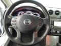 Charcoal 2011 Nissan Altima 2.5 S Coupe Steering Wheel