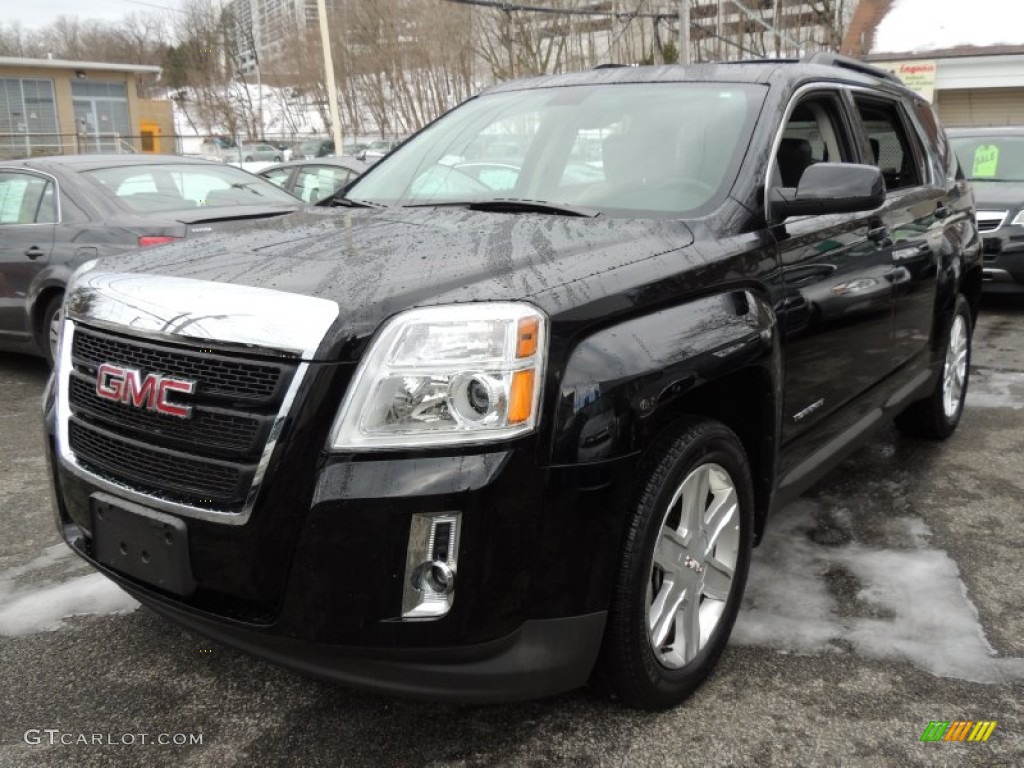 Onyx Black 2011 GMC Terrain SLT Exterior Photo #77215123