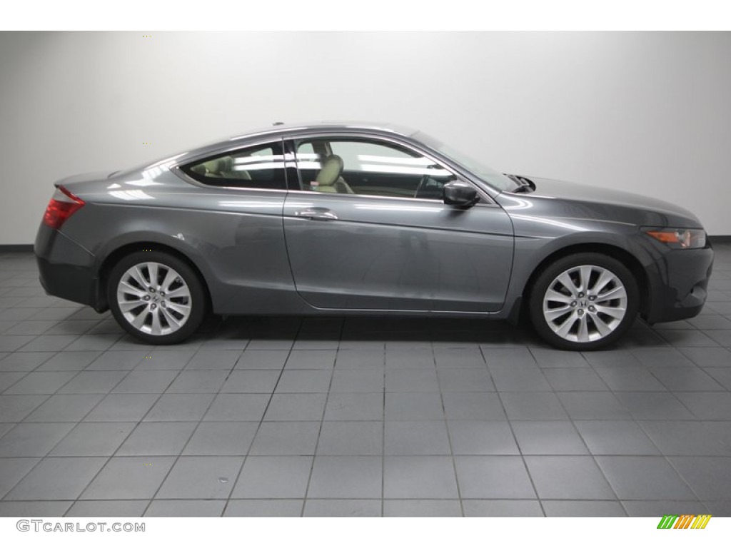 Polished Metal Metallic 2008 Honda Accord EX-L V6 Coupe Exterior Photo #77215193