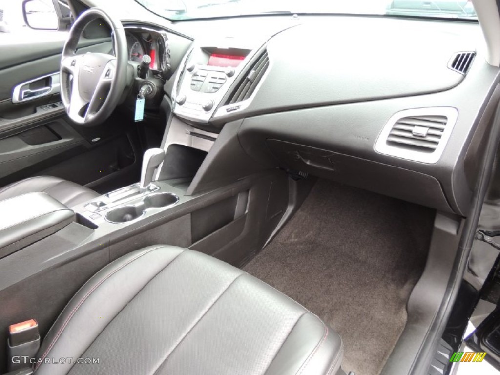 2011 GMC Terrain SLT Jet Black Dashboard Photo #77215263