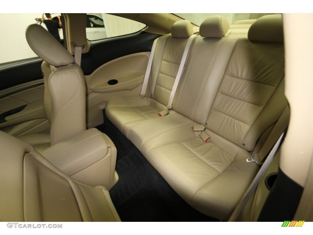 2008 Honda Accord EX-L V6 Coupe Rear Seat Photo #77215281