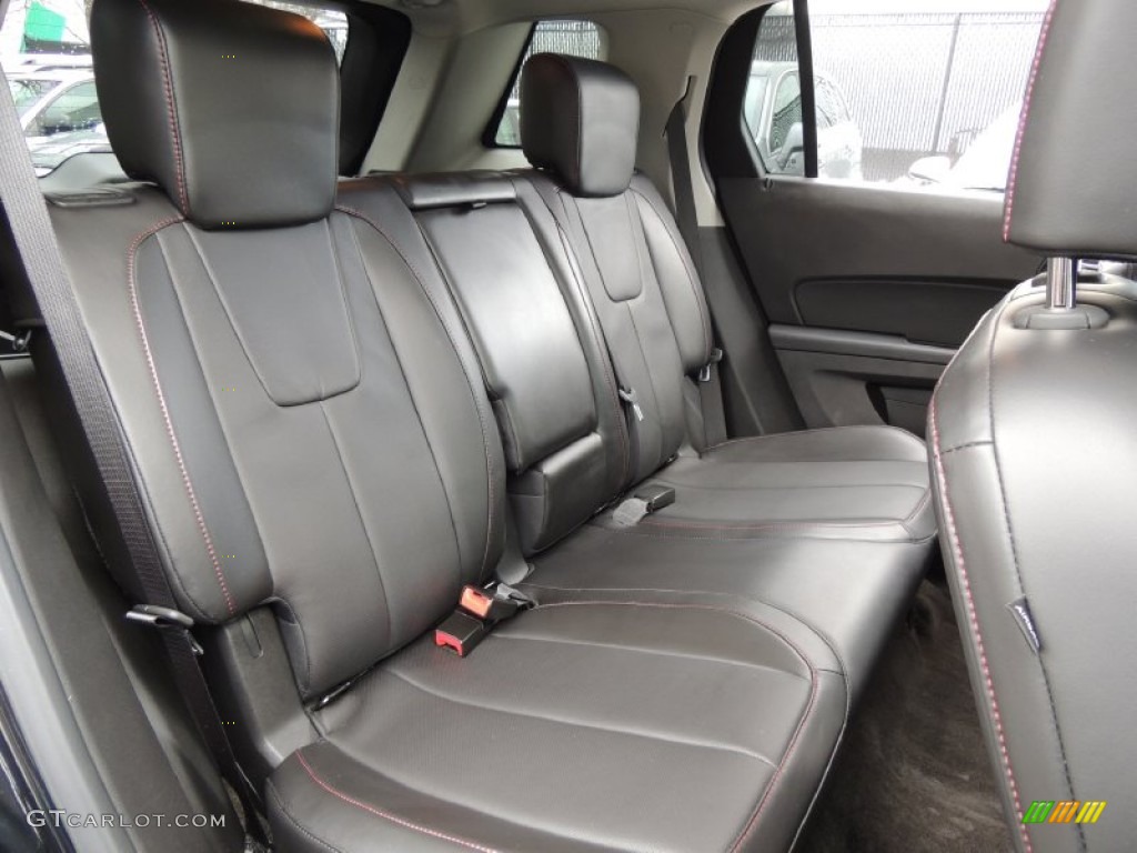 Jet Black Interior 2011 GMC Terrain SLT Photo #77215548