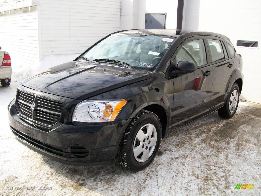 Brilliant Black Crystal Pearl Dodge Caliber