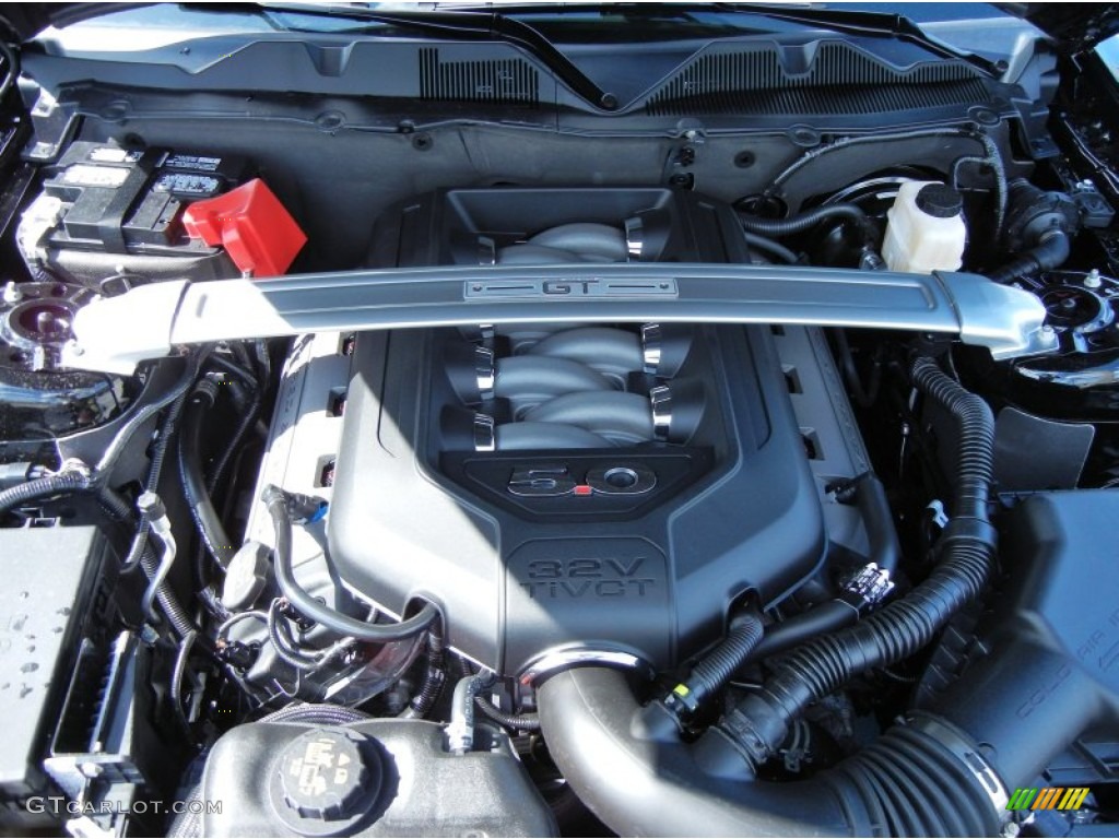 2013 Ford Mustang GT Premium Convertible 5.0 Liter DOHC 32-Valve Ti-VCT V8 Engine Photo #77215583