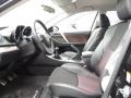 Black/Red Front Seat Photo for 2010 Mazda MAZDA3 #77215694