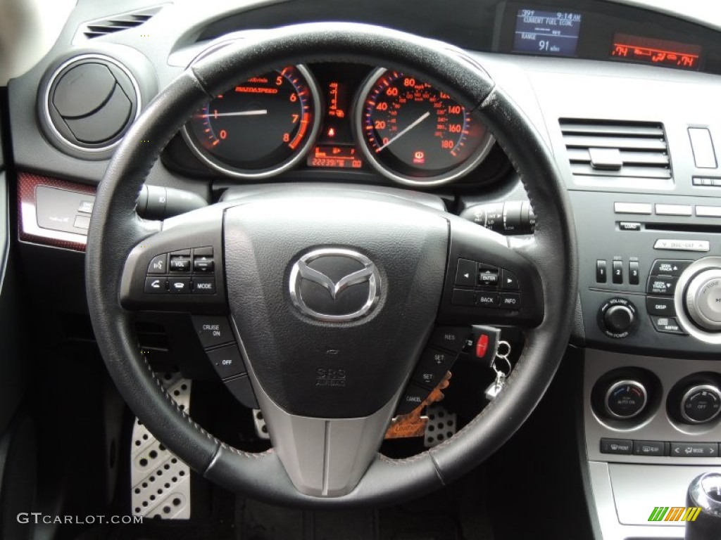 2010 Mazda MAZDA3 MAZDASPEED3 Sport 5 Door Steering Wheel Photos