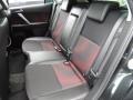 Black/Red Rear Seat Photo for 2010 Mazda MAZDA3 #77215778