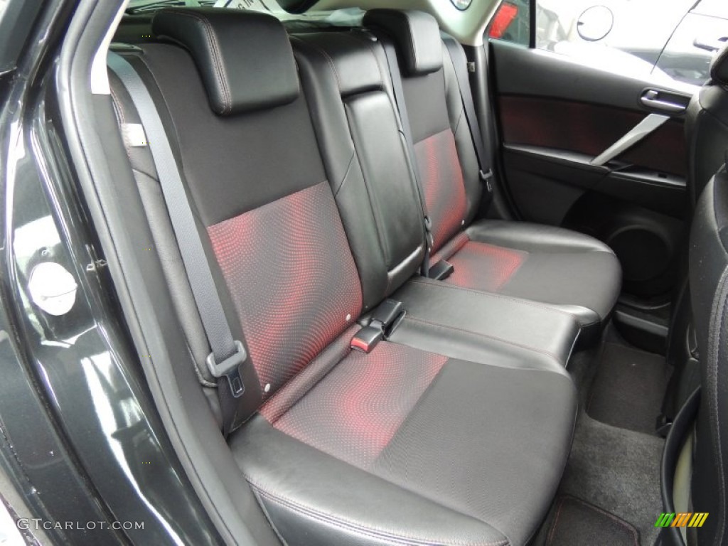 2010 Mazda MAZDA3 MAZDASPEED3 Sport 5 Door Rear Seat Photo #77215799