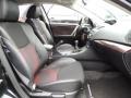 Black/Red Front Seat Photo for 2010 Mazda MAZDA3 #77215847