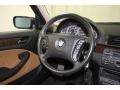 2004 BMW 3 Series Natural Brown Interior Steering Wheel Photo