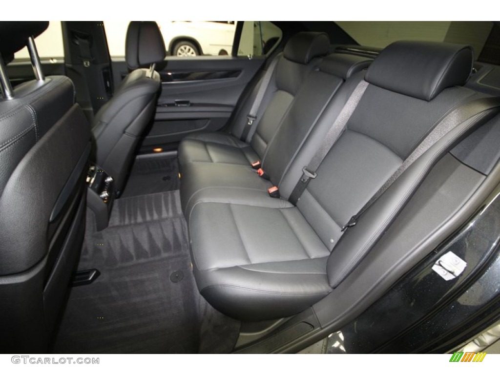 2013 7 Series 740Li Sedan - Black Sapphire Metallic / Black photo #14