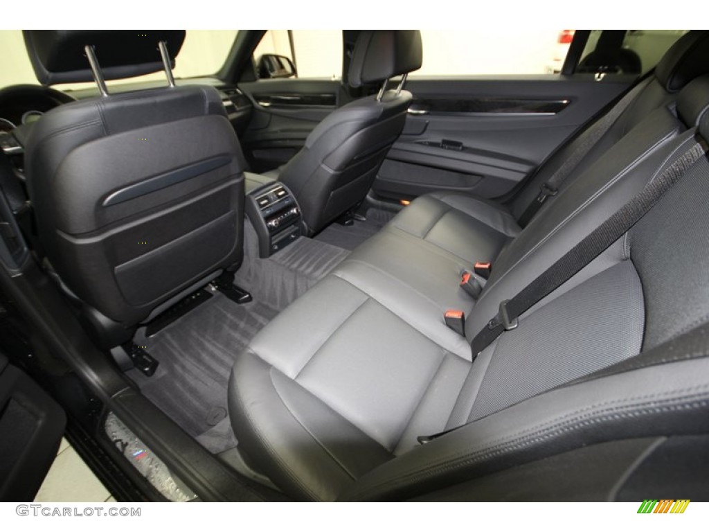 2013 7 Series 740Li Sedan - Black Sapphire Metallic / Black photo #31