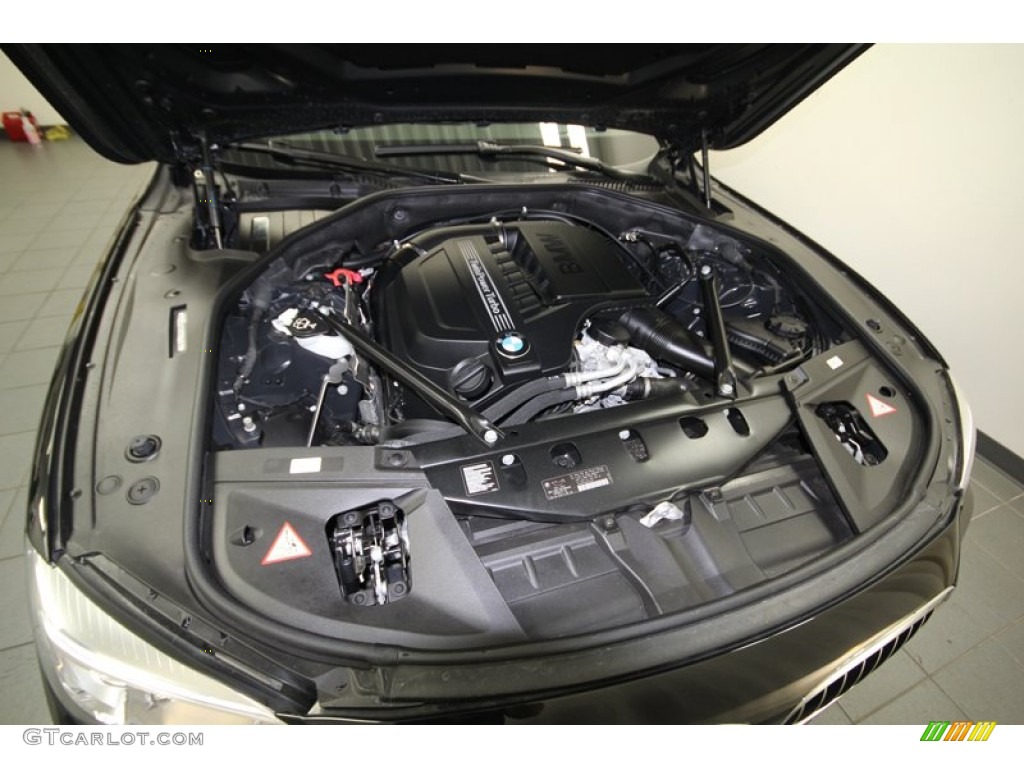 2013 7 Series 740Li Sedan - Black Sapphire Metallic / Black photo #48