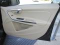 Soft Beige/Sandstone 2011 Volvo S60 T6 AWD Door Panel