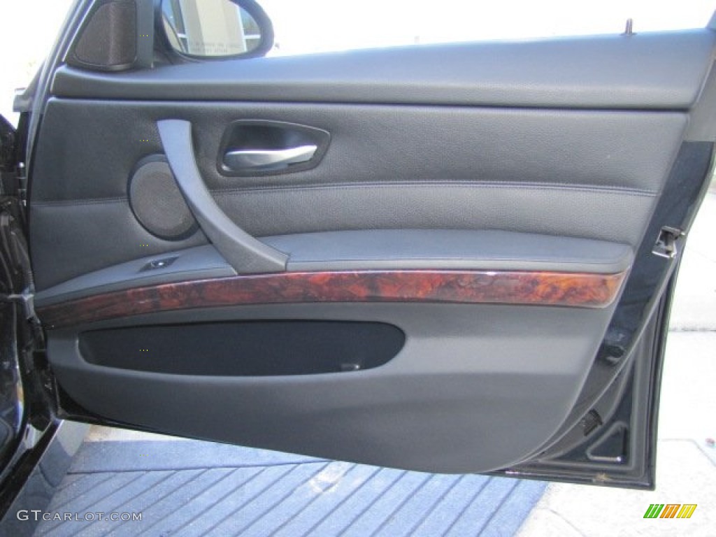 2008 3 Series 335i Sedan - Jet Black / Black photo #36