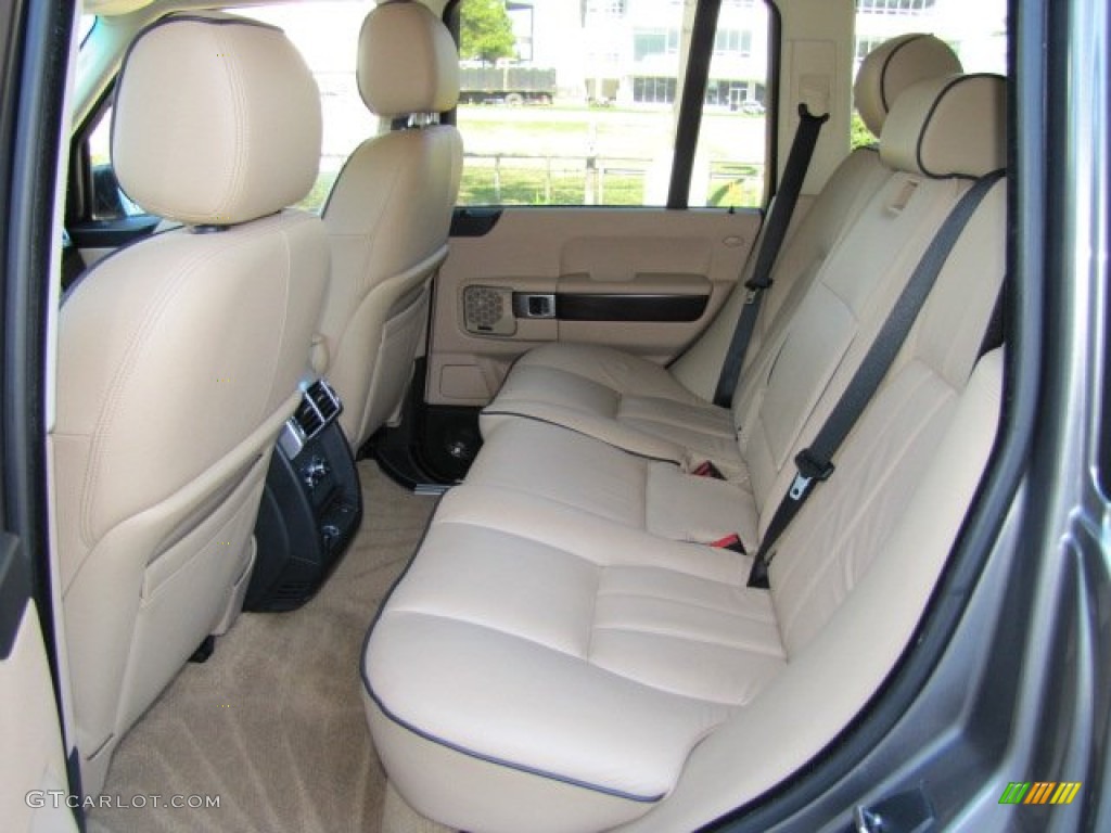 2008 Land Rover Range Rover V8 HSE Rear Seat Photo #77217155