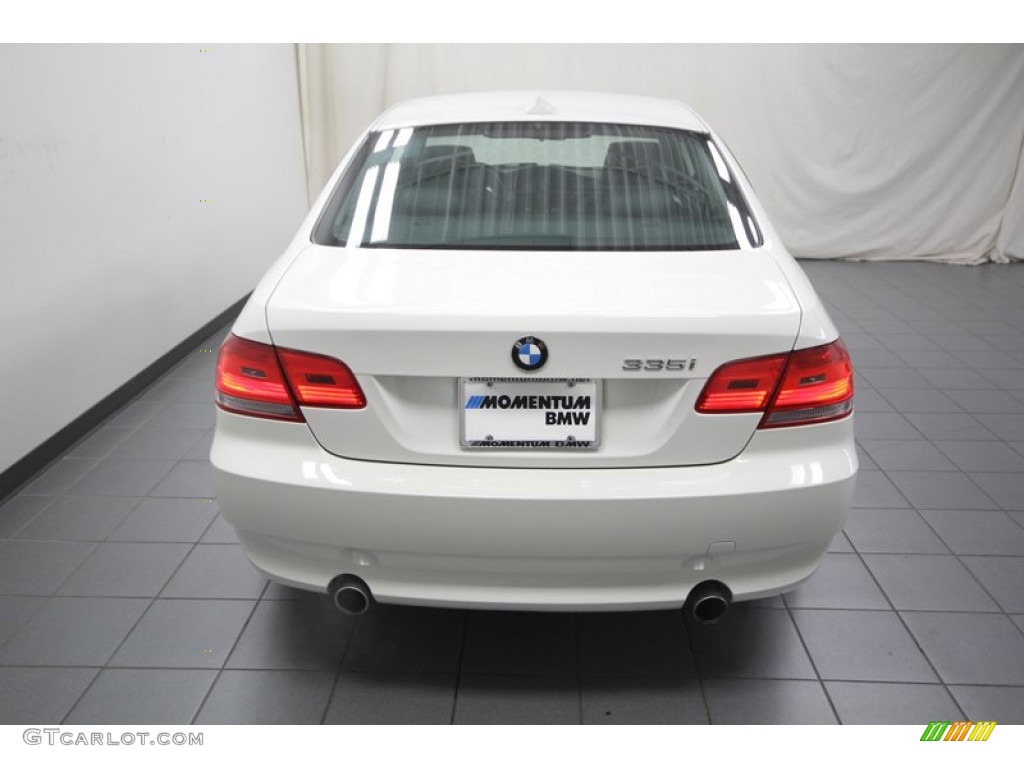 2010 3 Series 335i Coupe - Alpine White / Black photo #12