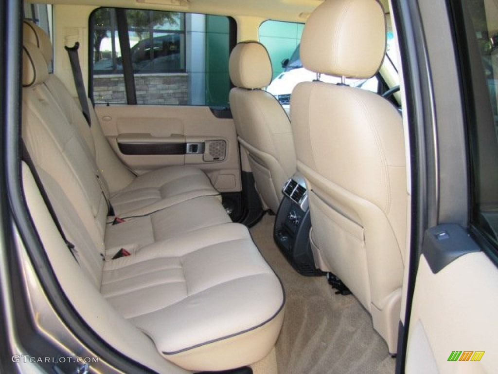 2008 Land Rover Range Rover V8 HSE Rear Seat Photo #77217332