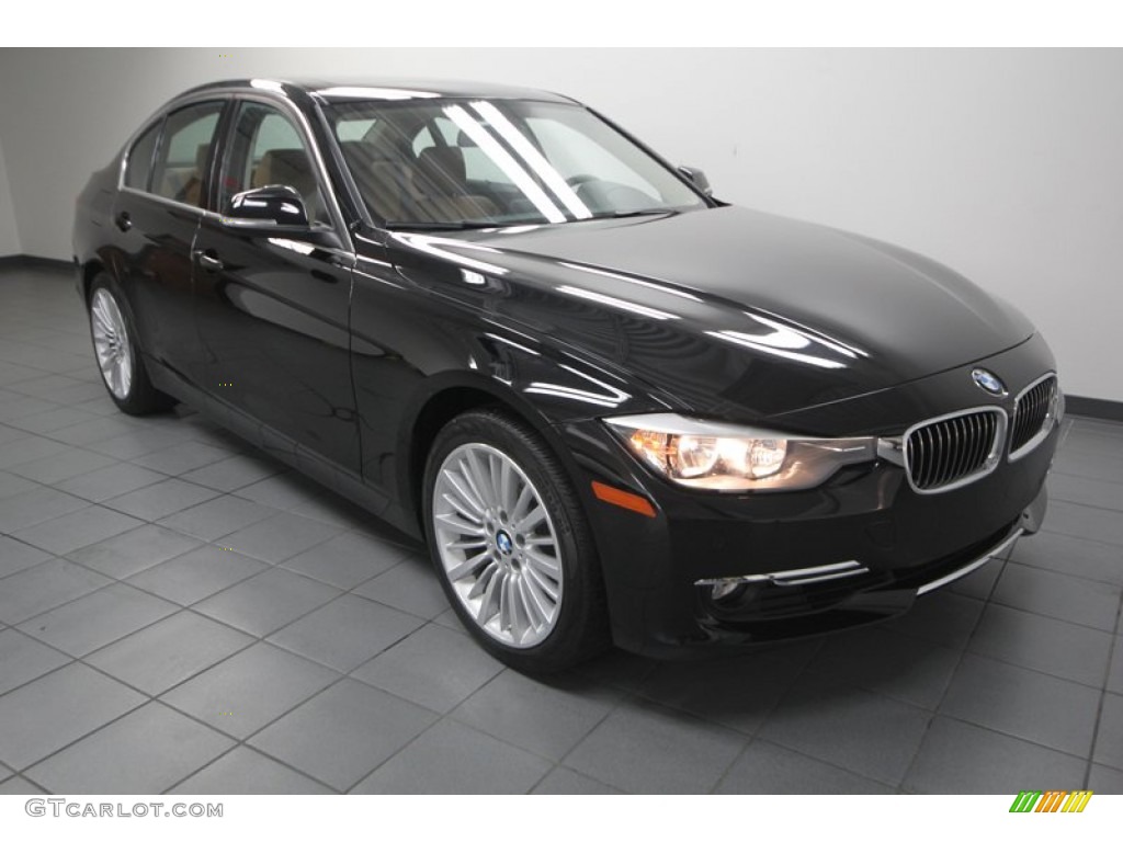 Jet Black 2012 BMW 3 Series 328i Sedan Exterior Photo #77217446