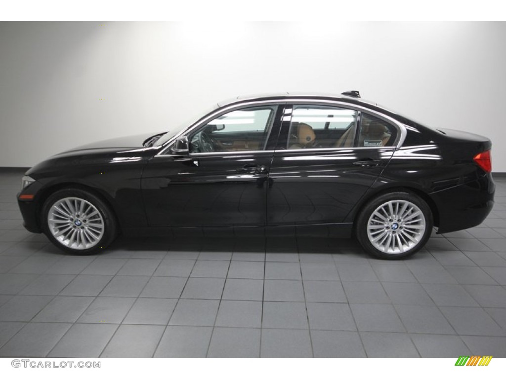 Jet Black 2012 BMW 3 Series 328i Sedan Exterior Photo #77217452