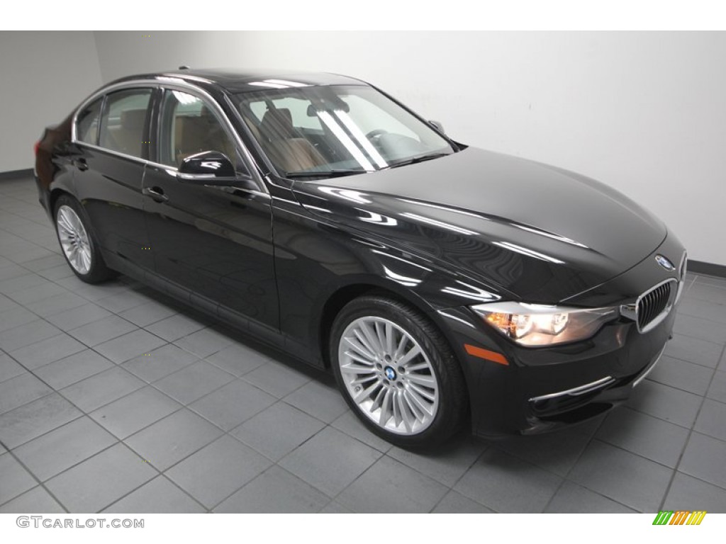Jet Black 2012 BMW 3 Series 328i Sedan Exterior Photo #77217494