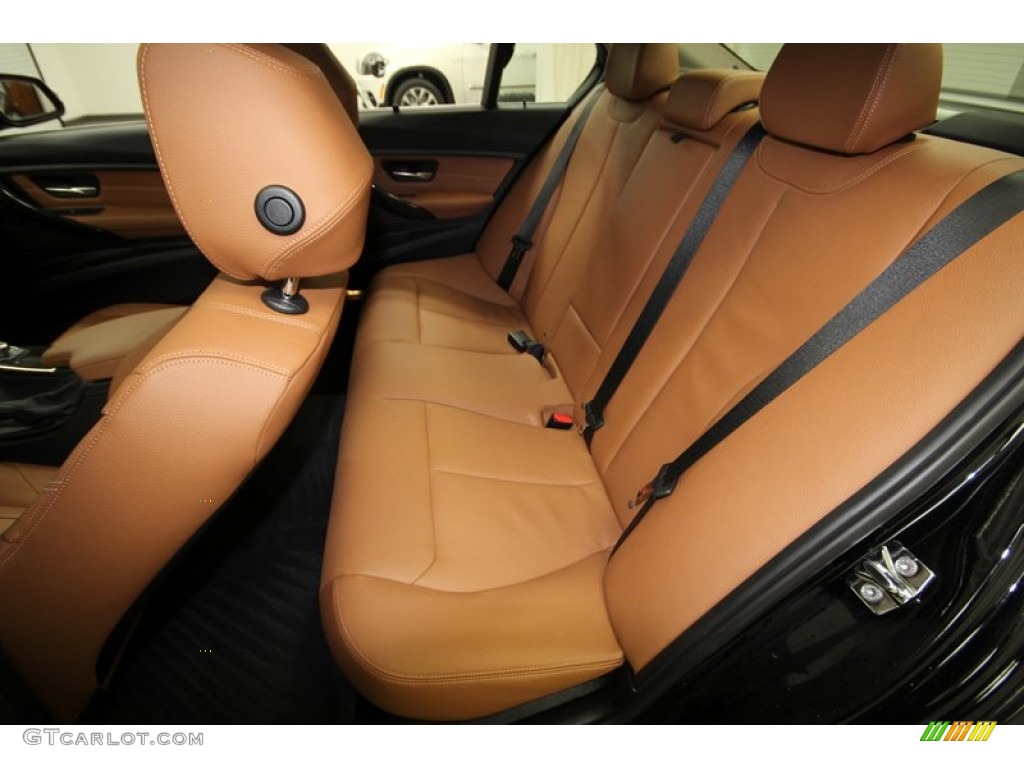 Saddle Brown Interior 2012 BMW 3 Series 328i Sedan Photo #77217521