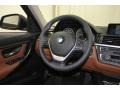 Saddle Brown Steering Wheel Photo for 2012 BMW 3 Series #77217581