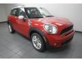 Blazing Red 2013 Mini Cooper S Countryman Exterior