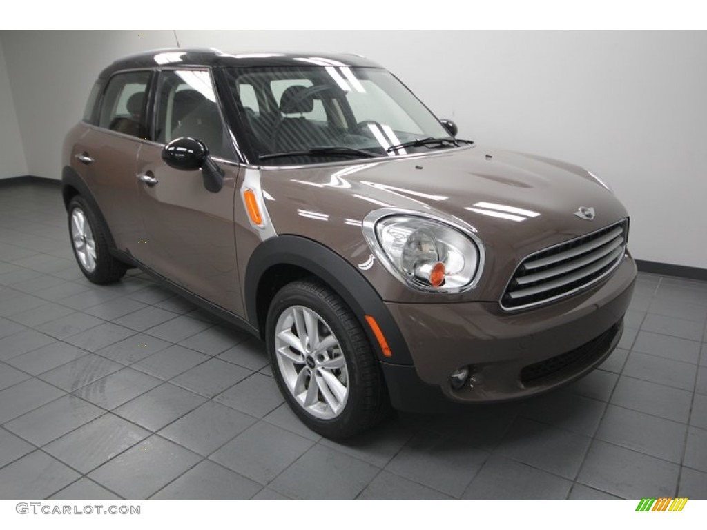 2013 Cooper Countryman - Light Coffee / Carbon Black photo #1