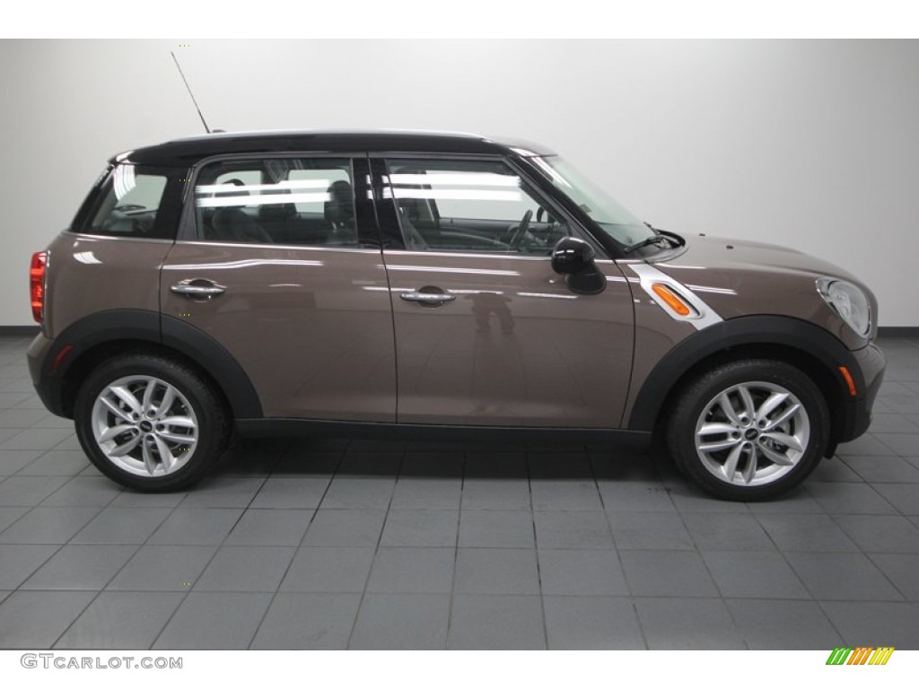 2013 Cooper Countryman - Light Coffee / Carbon Black photo #2