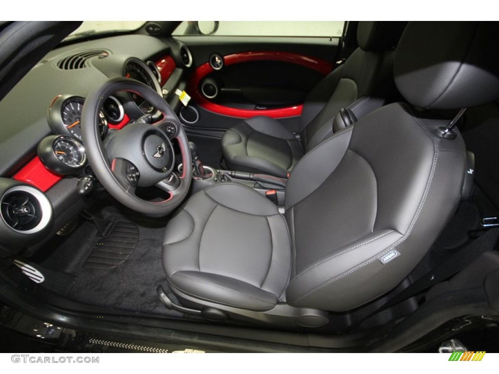 2013 Mini Cooper John Cooper Works Roadster Front Seat Photo #77217926