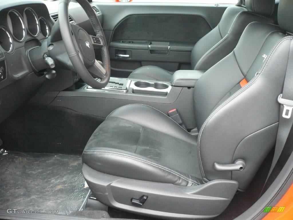 2009 Challenger SRT8 - HEMI Orange / Dark Slate Gray photo #10