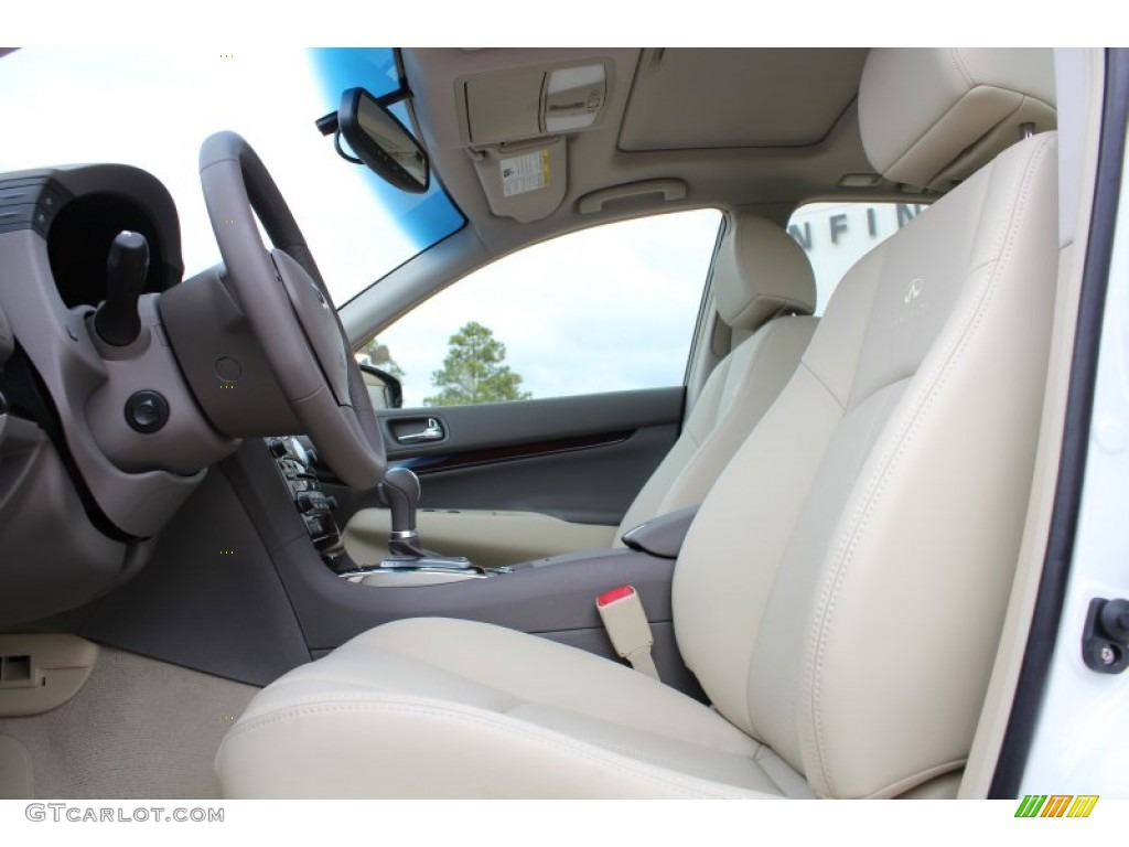 Wheat Interior 2013 Infiniti G 37 Journey Sedan Photo #77219795
