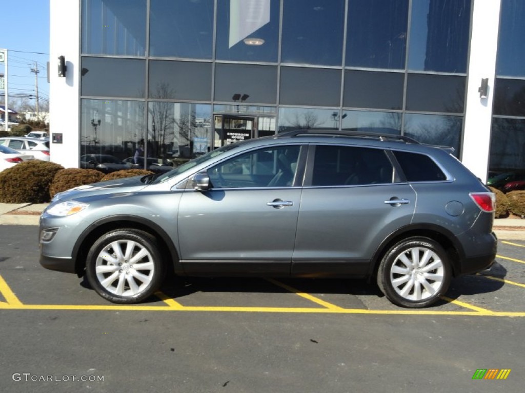 Dolphin Gray Mica 2010 Mazda CX-9 Grand Touring AWD Exterior Photo #77220246