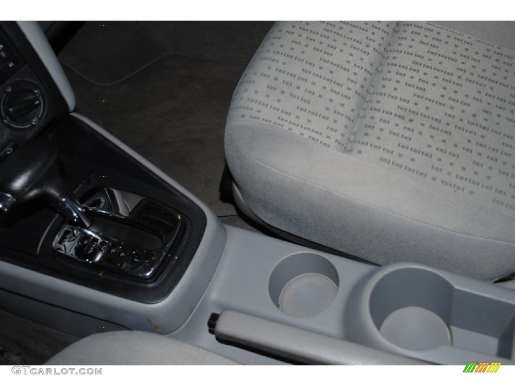 2004 Golf GL 4 Door - Blue Anthracite Metallic / Grey photo #14