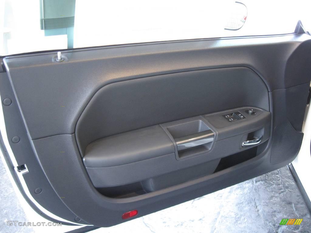 2009 Challenger R/T - Stone White / Dark Slate Gray photo #5
