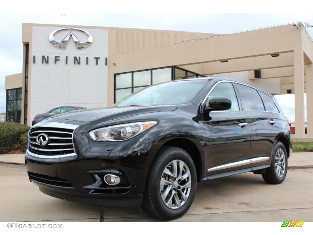 Black Obsidian 2013 Infiniti JX 35 Exterior Photo #77221645