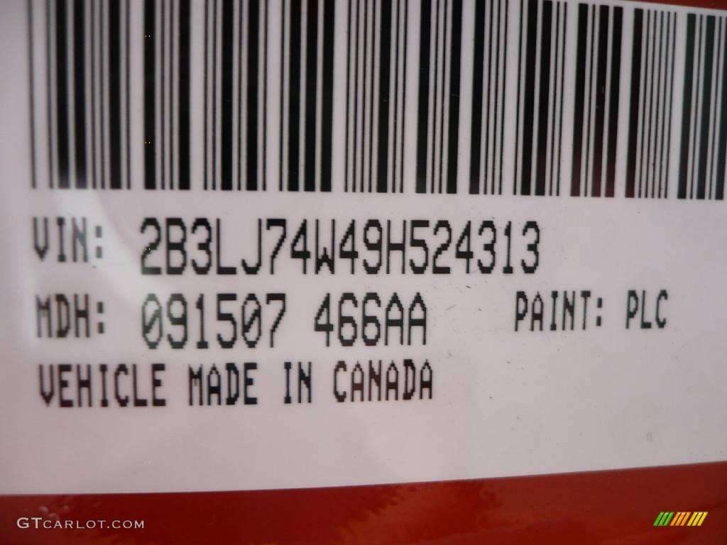 2009 Challenger SRT8 - HEMI Orange / Dark Slate Gray photo #37