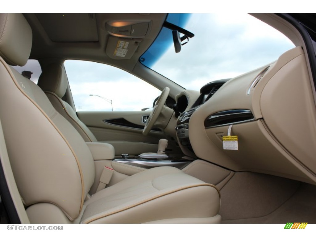 Wheat Interior 2013 Infiniti JX 35 Photo #77221943
