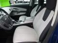 Jet Black/Light Titanium Front Seat Photo for 2010 Chevrolet Equinox #77221985
