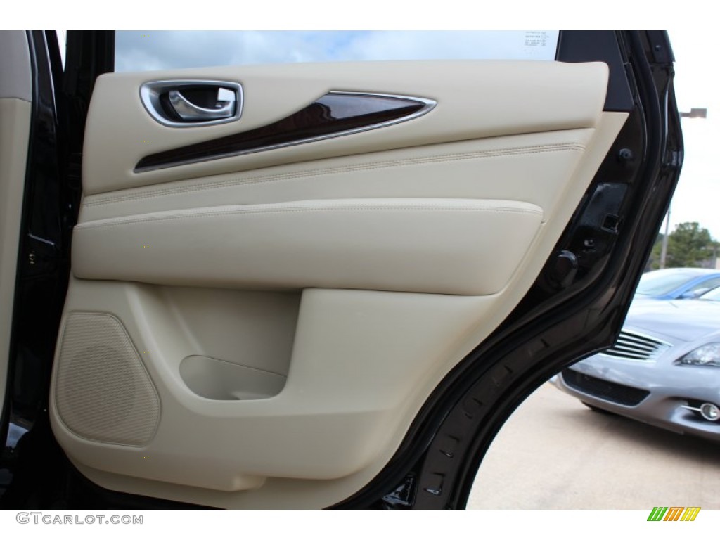 2013 Infiniti JX 35 Wheat Door Panel Photo #77222012