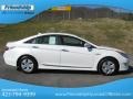 2011 Porcelain White Pearl Hyundai Sonata Hybrid  photo #6