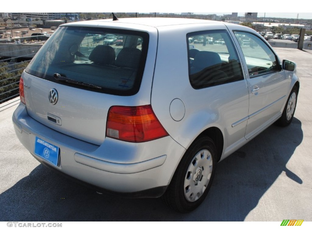 2003 Golf GL 2 Door - Reflex Silver / Grey photo #6