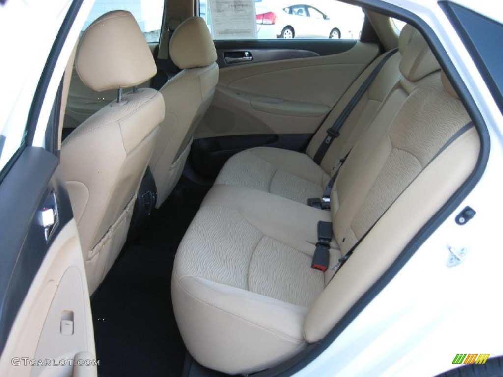 2011 Hyundai Sonata Hybrid Rear Seat Photo #77222636