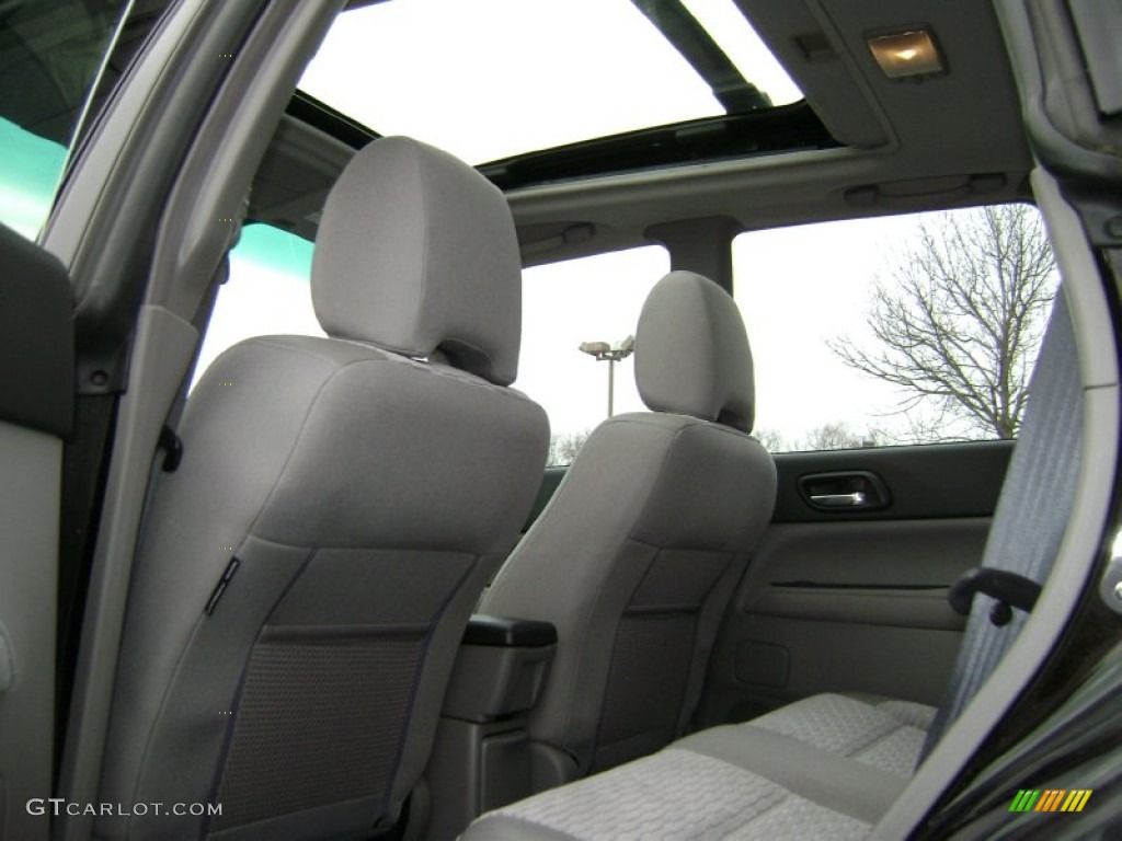 2003 Forester 2.5 XS - Java Black Pearl / Gray photo #11